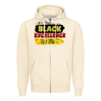 Sandshell it's the black excellence for me Zipper Hoodie - LillyAllenDesigns