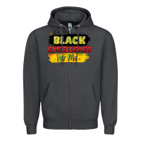 Smoke it's the black excellence for me Zipper Hoodie - LillyAllenDesigns