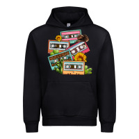 Black 90s country caassette tapes Urban Hoodie - OliviaCreatesArt