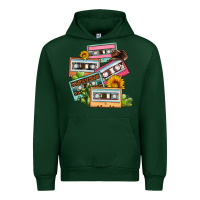 Forest Green 90s country caassette tapes Urban Hoodie - OliviaCreatesArt