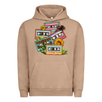 Pigment Burro 90s country caassette tapes Urban Hoodie - OliviaCreatesArt