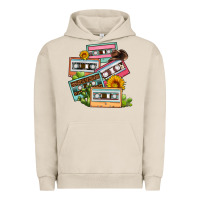 Pigment French Oak 90s country caassette tapes Urban Hoodie - OliviaCreatesArt