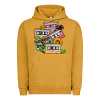 Pigment Peanut Butter 90s country caassette tapes Urban Hoodie - OliviaCreatesArt