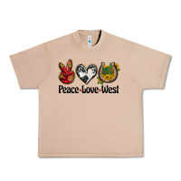 Burro peace love west Urban Heavy Tee - BarkalooDesign
