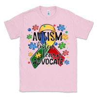 Bubblegum Pink autism listen learn advocate Classic Tee - MaliasSmallBusiness