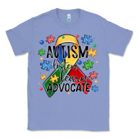 Colony Blue autism listen learn advocate Classic Tee - MaliasSmallBusiness
