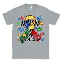 Heather Grey autism listen learn advocate Classic Tee - MaliasSmallBusiness