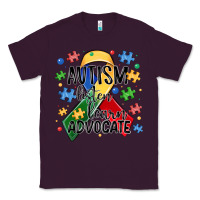 Plum autism listen learn advocate Classic Tee - MaliasSmallBusiness