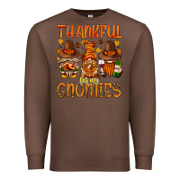 Chestnut thankful for my gnomies Premium Sweatshirt - NancyCooperArtShop