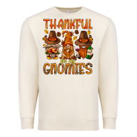 Sandshell thankful for my gnomies Premium Sweatshirt - NancyCooperArtShop