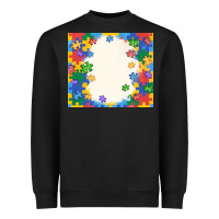 Black autism Heavyweight Sweatshirt - MaliasSmallBusiness