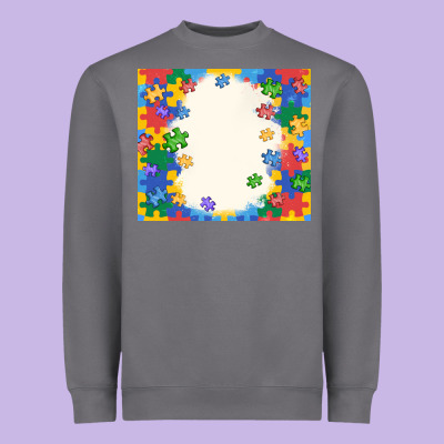 Autism Heavyweight Sweatshirt Designed By Maliassmallbusiness