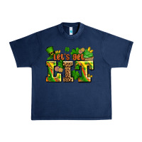 Navy st patricks lets get lit Urban Heavy Tee - AdoDesignShop