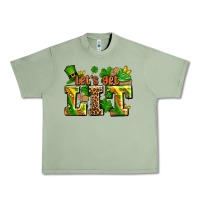 Oil Green st patricks lets get lit Urban Heavy Tee - AdoDesignShop