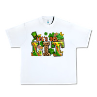 White st patricks lets get lit Urban Heavy Tee - AdoDesignShop