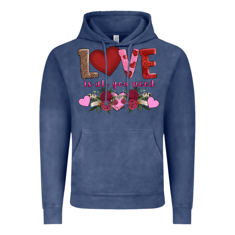Love Is All You Need Vintage Hoodie by AdoDesignShop | Teevron