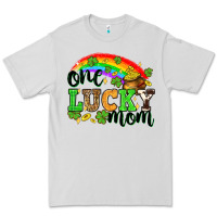 Dove Grey One lucky mom St. Patricks Day Premium Tee - Neo Western