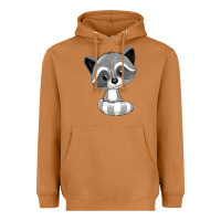 Meerkat raccoon Heavyweight Hoodie - texasbilliewilder