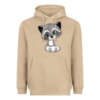 Mushroom raccoon Heavyweight Hoodie - texasbilliewilder