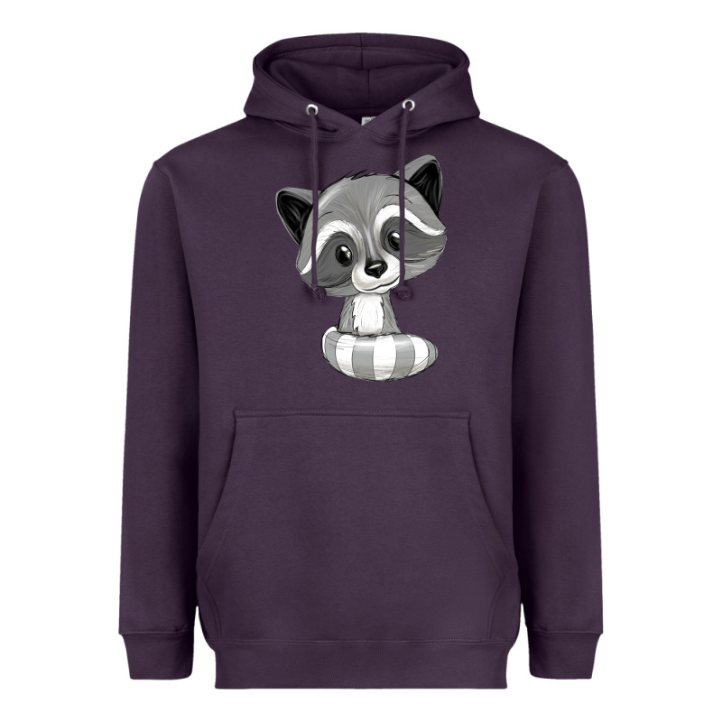 Raccoon Heavyweight Hoodie by texasbilliewilder | Teevron