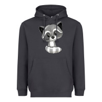 Smoke raccoon Heavyweight Hoodie - texasbilliewilder