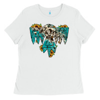 White thunderbird Ladies Tee - JahusDesignShop