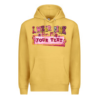 Antique Gold i wear pink for my custom Premium Hoodie - texasbilliewilder