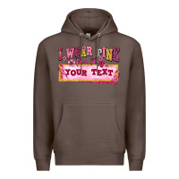Coffee i wear pink for my custom Premium Hoodie - texasbilliewilder
