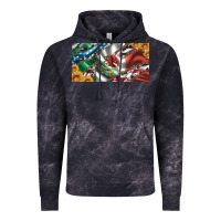 Cloud Black usa flag and mexico flag with sunflower and cowhide  license plate Vintage Hoodie - Artiststas