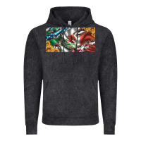 Vintage Black usa flag and mexico flag with sunflower and cowhide  license plate Vintage Hoodie - Artiststas