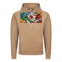 Vintage Coffee usa flag and mexico flag with sunflower and cowhide  license plate Vintage Hoodie - Artiststas