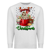 Oatmeal Heather Sweet christmas Premium Sweatshirt - NancyCooperArtShop
