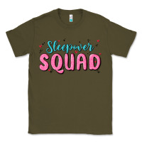 Army Green sleepover squad Classic Tee - MaliasSmallBusiness