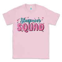 Bubblegum Pink sleepover squad Classic Tee - MaliasSmallBusiness