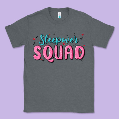 Sleepover Squad Classic Tee Designed By Maliassmallbusiness