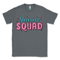 Charcoal Heather sleepover squad Classic Tee - MaliasSmallBusiness