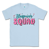 Dusty Blue sleepover squad Classic Tee - MaliasSmallBusiness