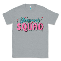 Heather Grey sleepover squad Classic Tee - MaliasSmallBusiness