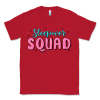 Red sleepover squad Classic Tee - MaliasSmallBusiness