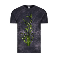Cloud Black Lucky Bamboo Vintage Tee - LillyAllenDesigns