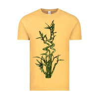 Vintage Mustard Lucky Bamboo Vintage Tee - LillyAllenDesigns