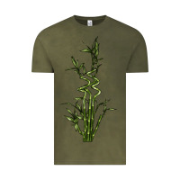 Vintage Olive Lucky Bamboo Vintage Tee - LillyAllenDesigns