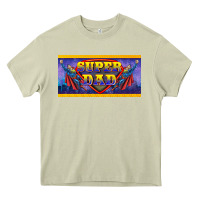 Mossy super dad Heavy Core Tee - BarkalooDesign