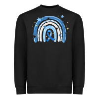 Black in april wear blue autism awareness Heavyweight Sweatshirt - MaliasSmallBusiness