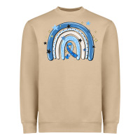 Mushroom in april wear blue autism awareness Heavyweight Sweatshirt - MaliasSmallBusiness