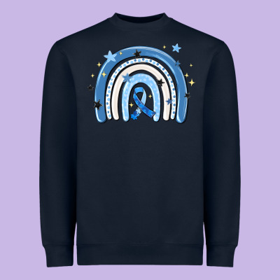 In April Wear Blue Autism Awareness Heavyweight Sweatshirt Designed By Maliassmallbusiness