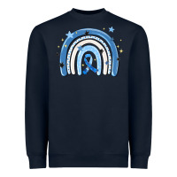 Navy in april wear blue autism awareness Heavyweight Sweatshirt - MaliasSmallBusiness