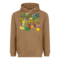 Toasted Coconut life is  make it sweet Heavyweight Hoodie - NancyCooperArtShop