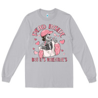 Moon Dust dead inside but it's valentine's Long Sleeve Tee - MaliasSmallBusiness