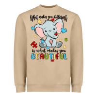 Mushroom what makes you different is what makes you beautif Heavyweight Sweatshirt - MaliasSmallBusiness